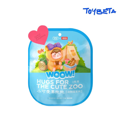 WOOW Hugs For The Cute Zoo Series Beans Blind Bag（5 PC）