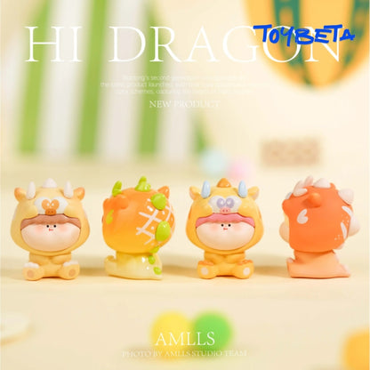 AMLLS V2 Little Dragon Cute Granules Series Beans Blind Bag