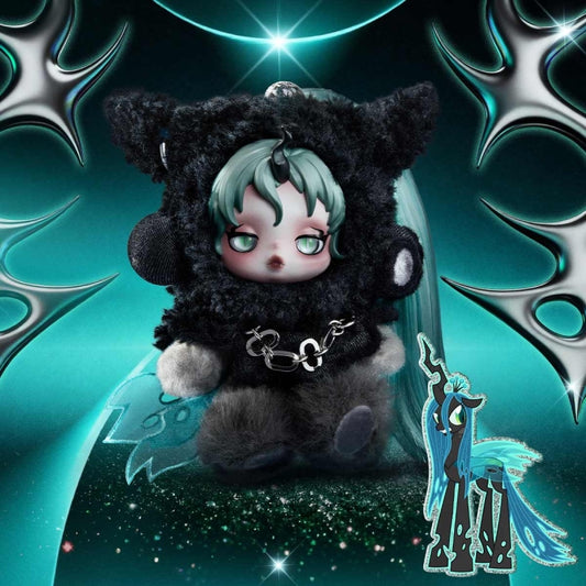 SKULLPANDA × My Little Pony Series Plush Doll Pendant Blind Box