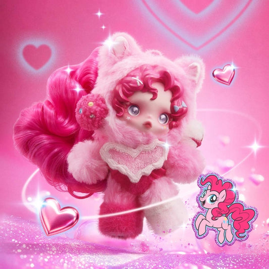 SKULLPANDA × My Little Pony Series Plush Doll Pendant Blind Box