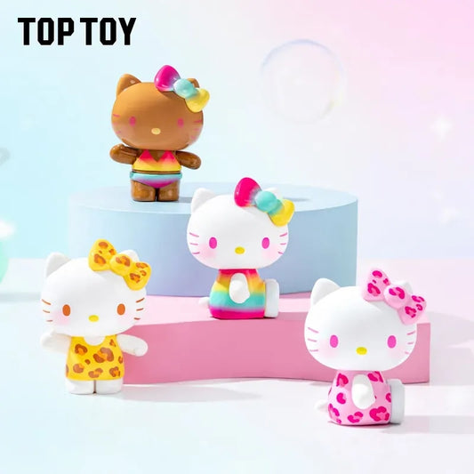 Hello Kitty Summer Rainbow Candy Mini Figures Surprise Blind Bag【TOP TOY】