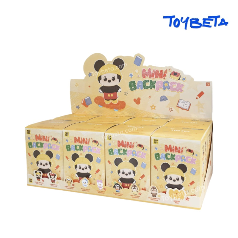 D-Mickey Mouse Family Mini BackPack Series Plush Charm Blind Box【TOP TOY】