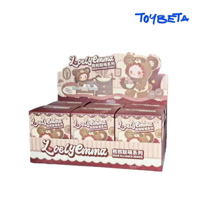 LOVELY EMMA Bear Alliance Series Plush Blind Box【EMMA】