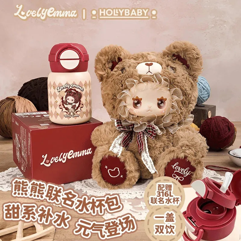 LOVELY EMMA & HOLLY BABY Bear Collaboration Insulated Cup Bag【YAN CHUANG】