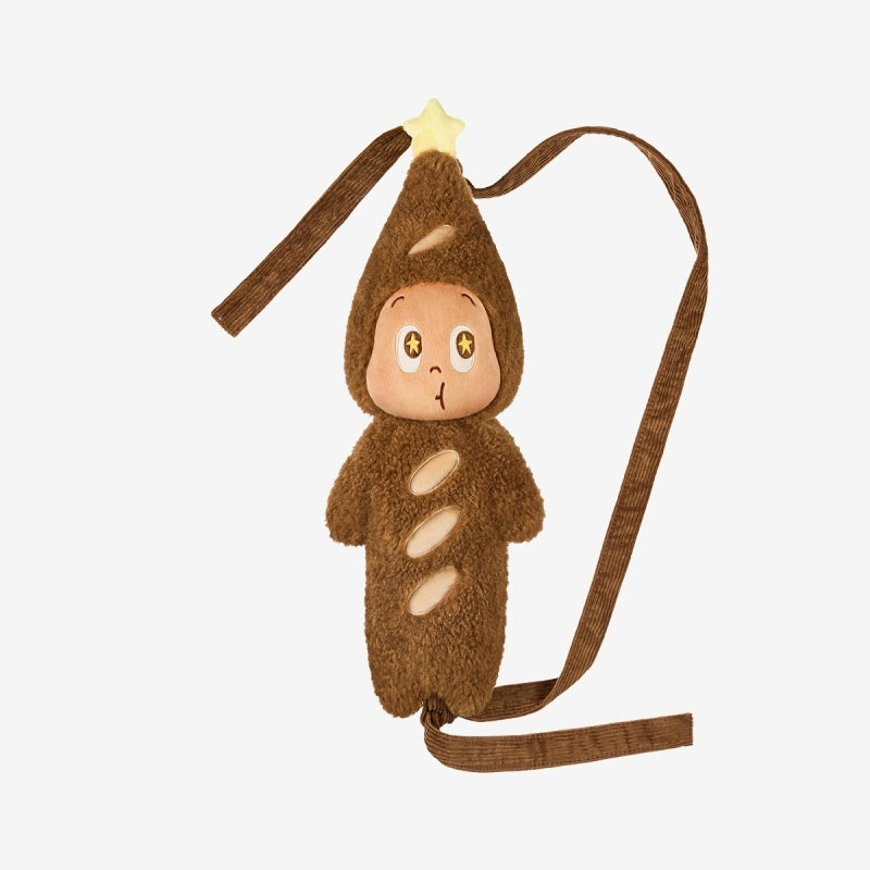 【Sale】Twinkle Twinkle MOON GELATO Series-Plush Baguette Bag