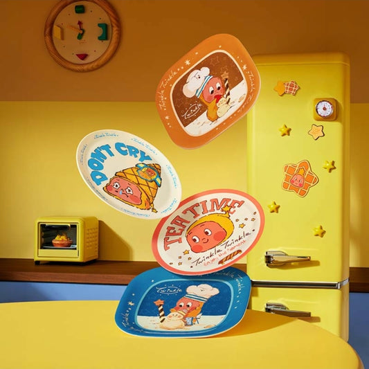 Twinkle Twinkle MOON GELATO Series-Plate [4 PC]