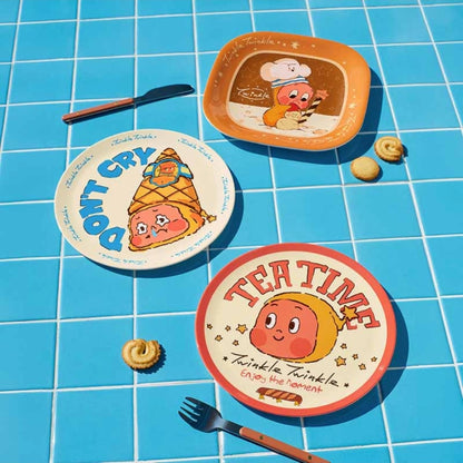 Twinkle Twinkle MOON GELATO Series-Plate [4 PC]