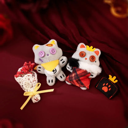 Pleasant Goat and Big Big Wolf x Lucky Emma Limited Edition Grey and Red Collaboration