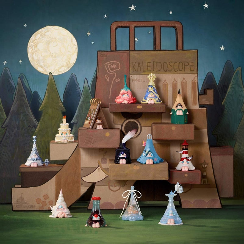 1001MOONS Where’s the Elephant Slide Series Blind Box Figures