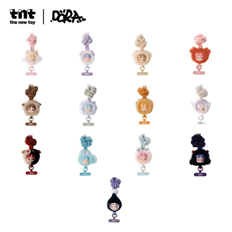 (イッタラ) ブラウン フォックスキャラクター ストラップ TNTSpace】DORA Constellation Monogatari Series Plush Phone Strap