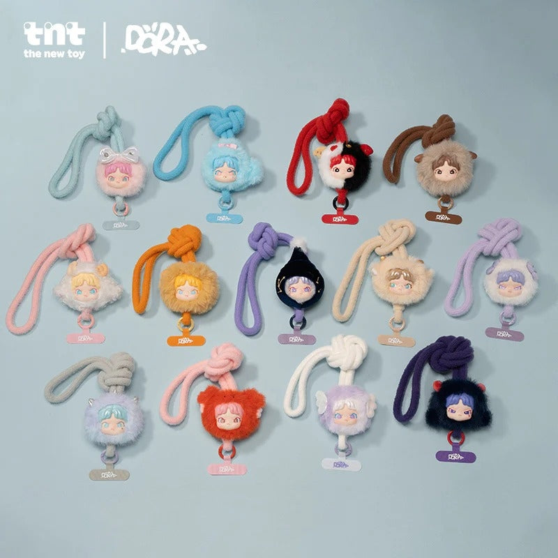 【TNTSpace】DORA Constellation Monogatari Series Plush Phone Strap Blind Box