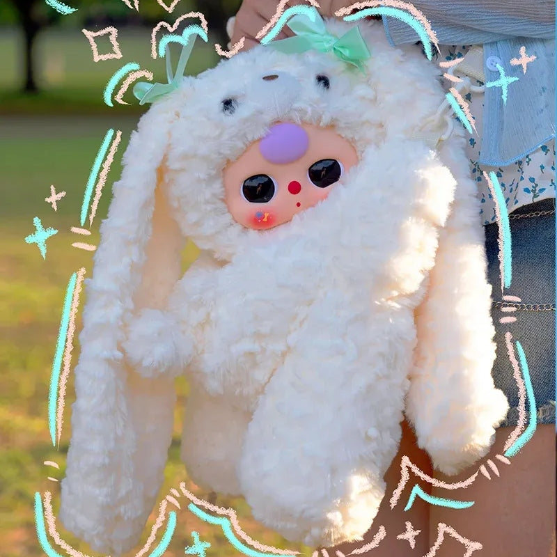 【Sale】Baby Three-Hugging Baby Backpack Plush Blind Box