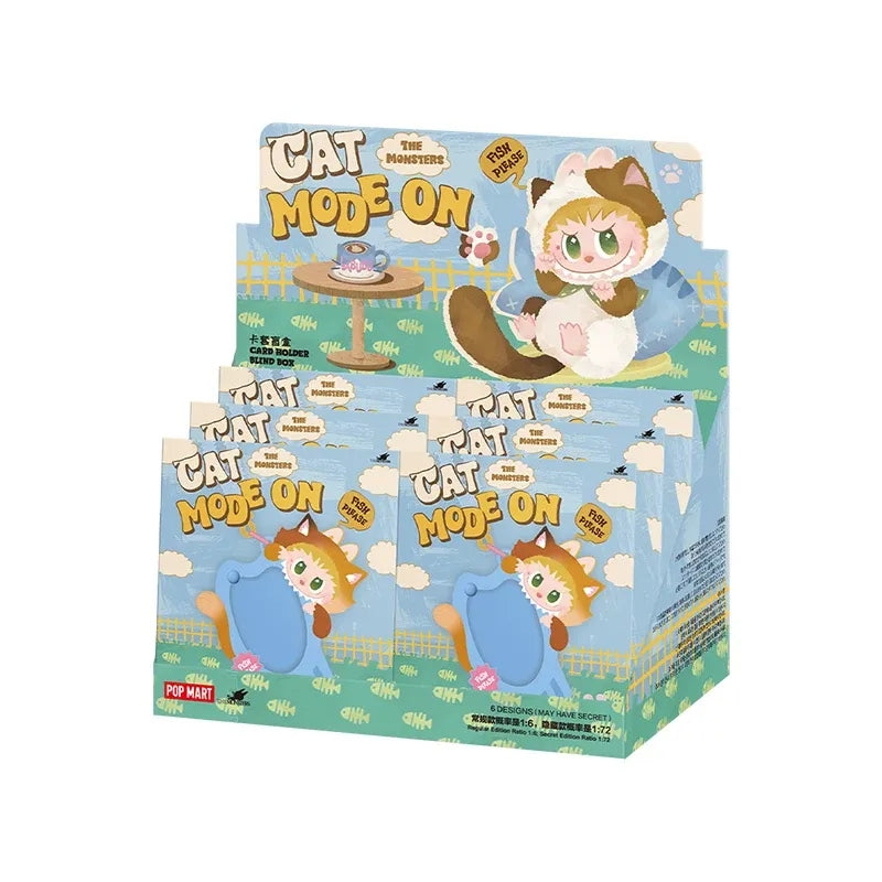 THE MONSTERS CAT MODE ON Series Card Holder Blind Box