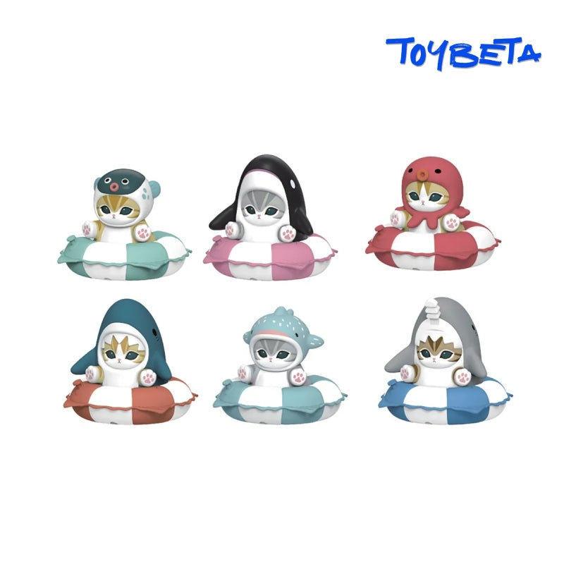 Mofusand Swimming Ring Series Mini Blind Box Figures