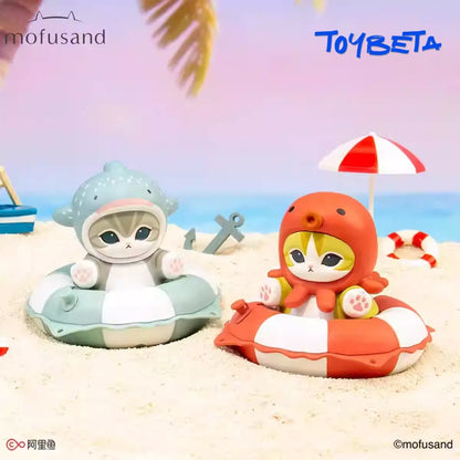 Mofusand Swimming Ring Series Mini Blind Box Figures
