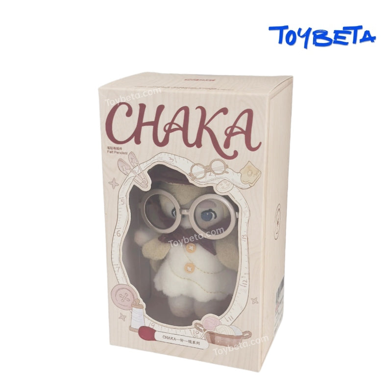 CHAKA Stitch By Stitch Series Felt Pendant-Granny's Glasses