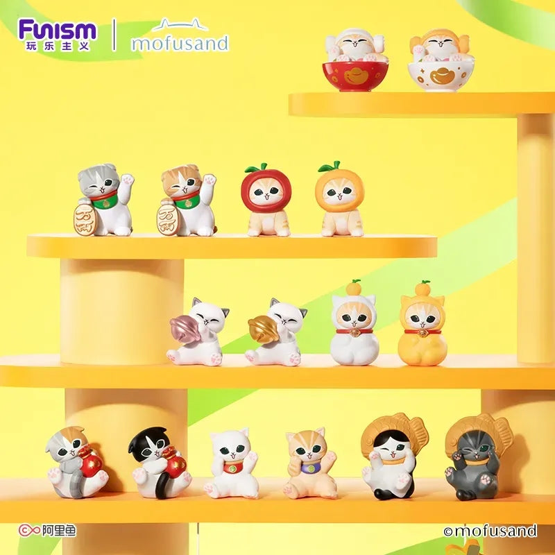 Mofusand Forune Neko Series Mini Beans