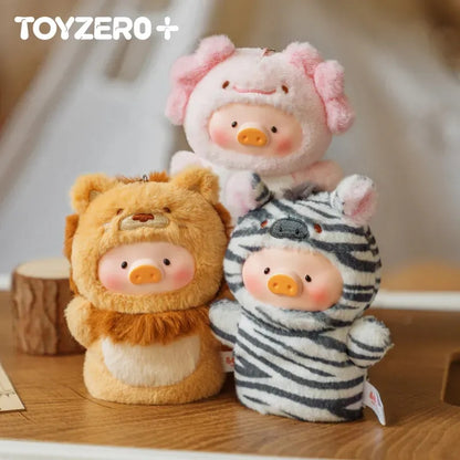 LuLu The Piggy-Animal Party V2 Cutest Butler PVC Face Series Plush Blind Box【TOYZERO】