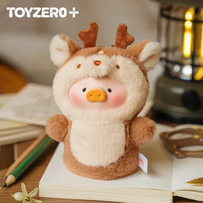 LuLu The Piggy-Animal Party V2 Cutest Butler PVC Face Series Plush Blind Box【TOYZERO】