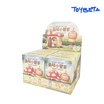 LuLu The Piggy-Animal Party V2 Cutest Butler PVC Face Series Plush Blind Box【TOYZERO】