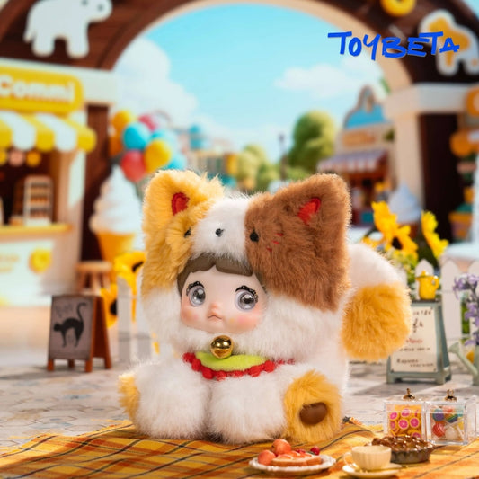 Nommi-V12 Sitting Zoo Series Plush Blind Box【HiToys】