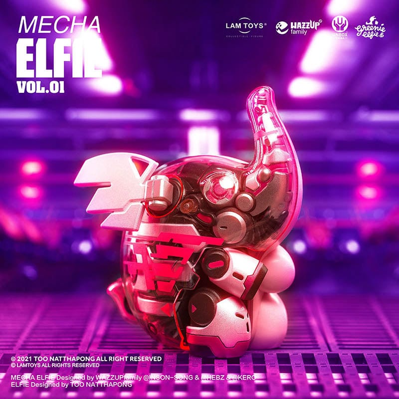 【BOGO】MECHA ELFIE Vol.01 Series Blind Box