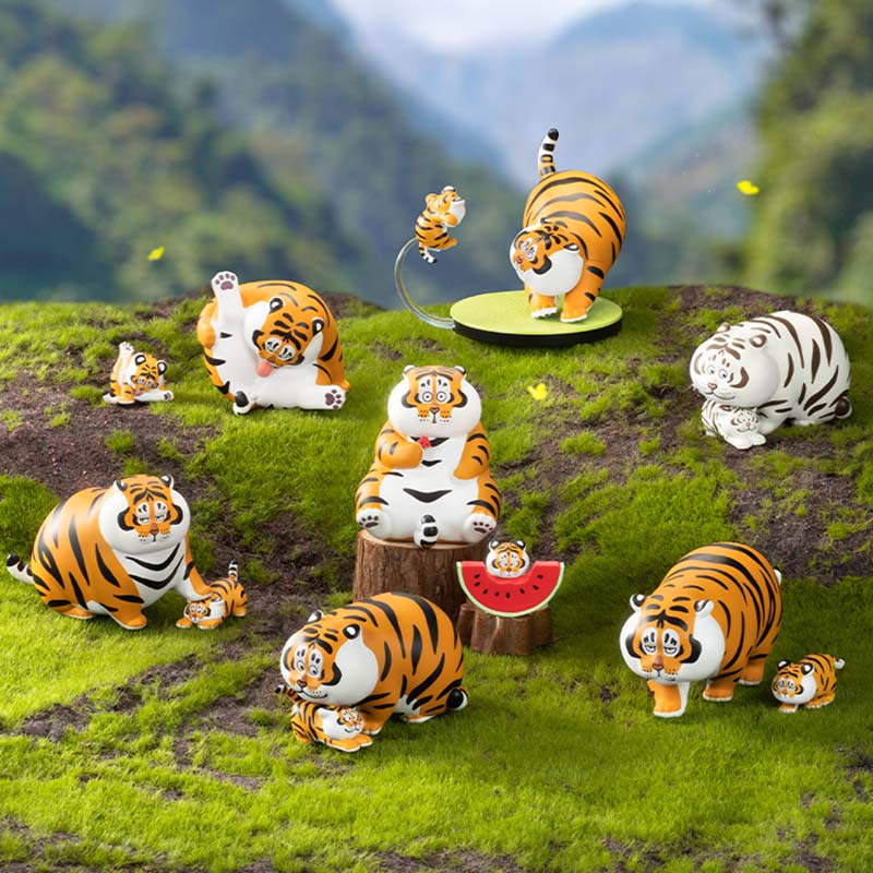 The Fat Tiger With Baby Series 2 Blind Box