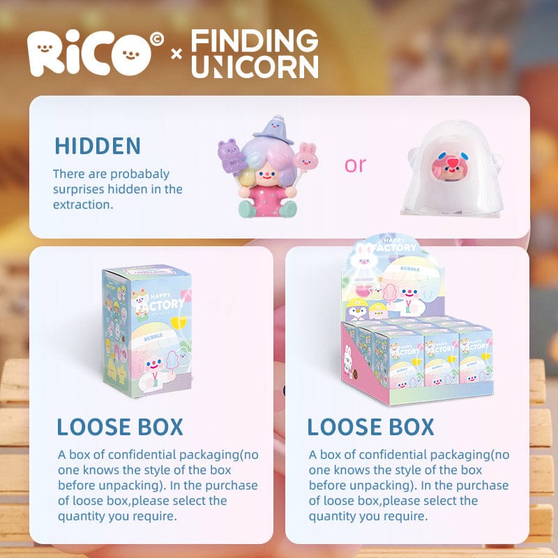 【F.UN】Rico Happy Factory Series Blind Box