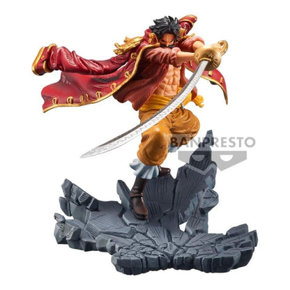 One Piece Manhood Gol D. Roger and Edward Newgate Figure