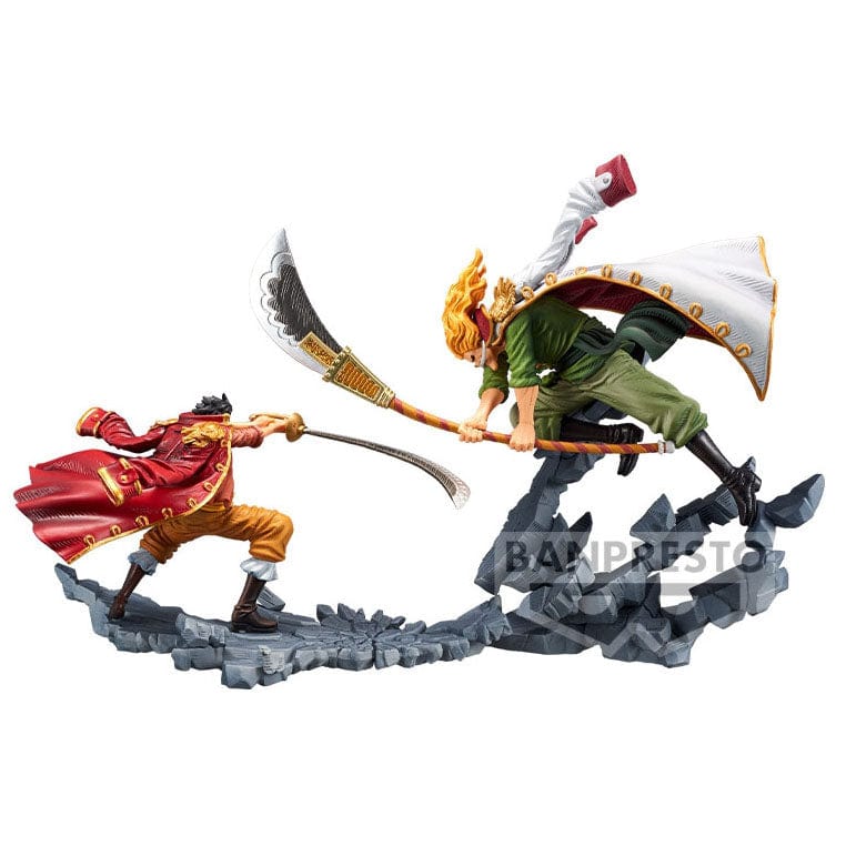 One Piece Manhood Gol D. Roger and Edward Newgate Figure