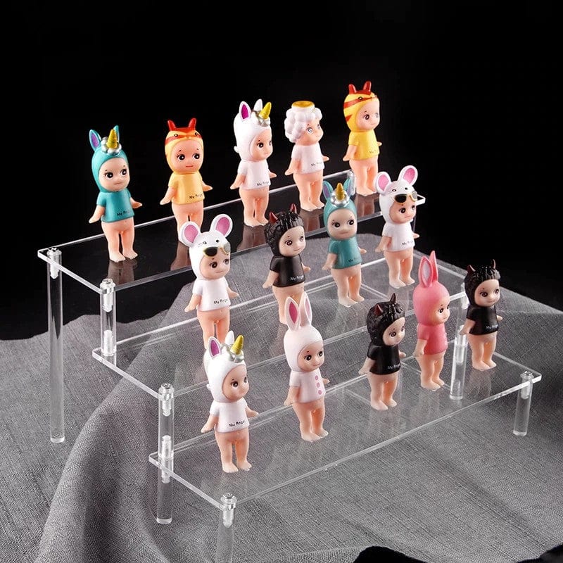 【Sale】Trapezoid Stand Acrylic Display For Figures