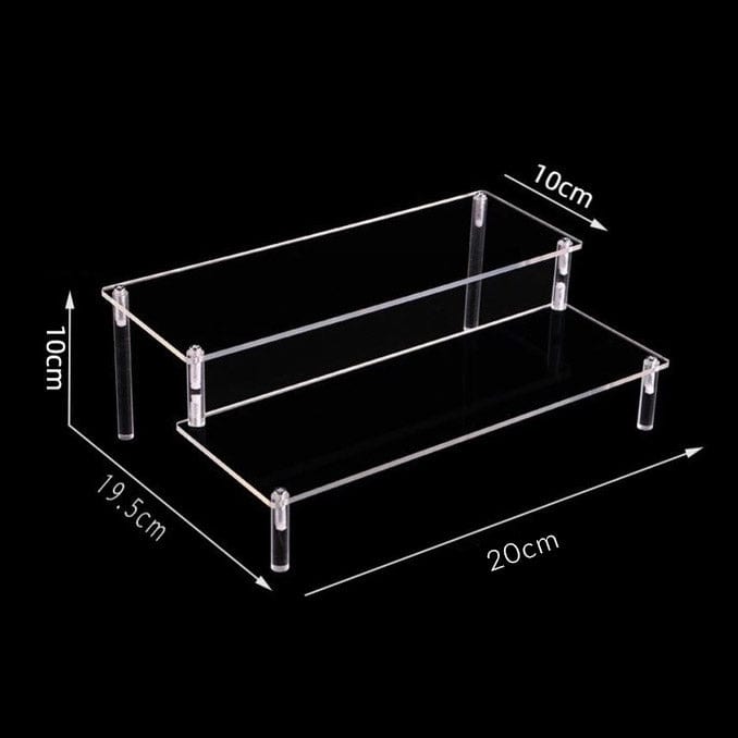 【Sale】Trapezoid Stand Acrylic Display For Figures