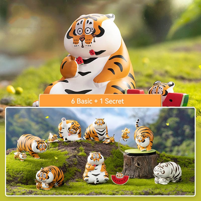 The Fat Tiger With Baby Series 2 Blind Box